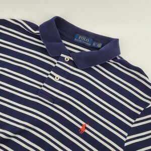 Polo Ralph Lauren‎ Mens XL Striped Short Sleeve Polo Shirt